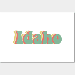 Idaho 70's Posters and Art